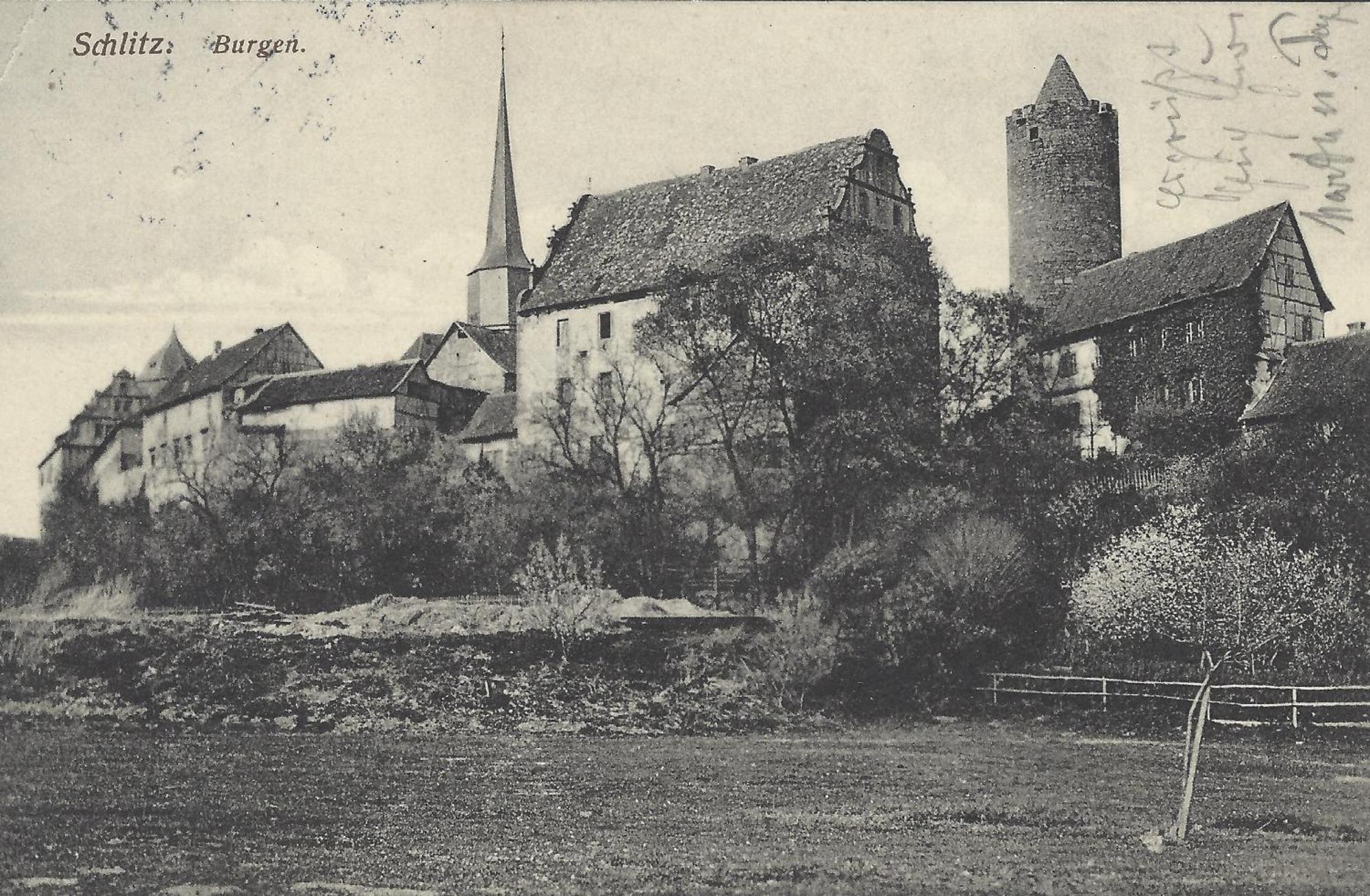 Graefin Amalia - Elegantes Apartment In Der Historischen Hinterburg In Schlitz, 2 Schlafzimmer, Mit Garten, Nahe Fulda Und Bad Hersfeld 외부 사진